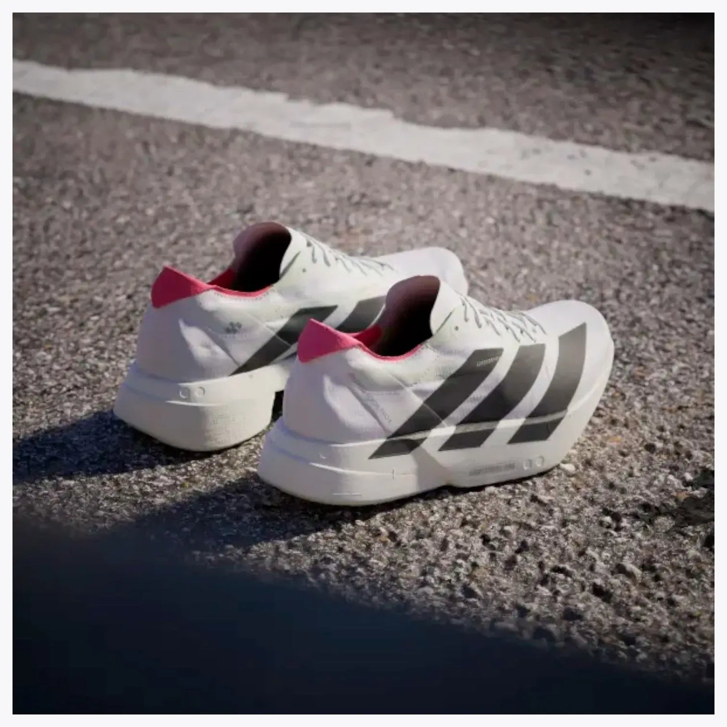 Adidas Adizero Adios Pro 4 White Black Silver Adidas