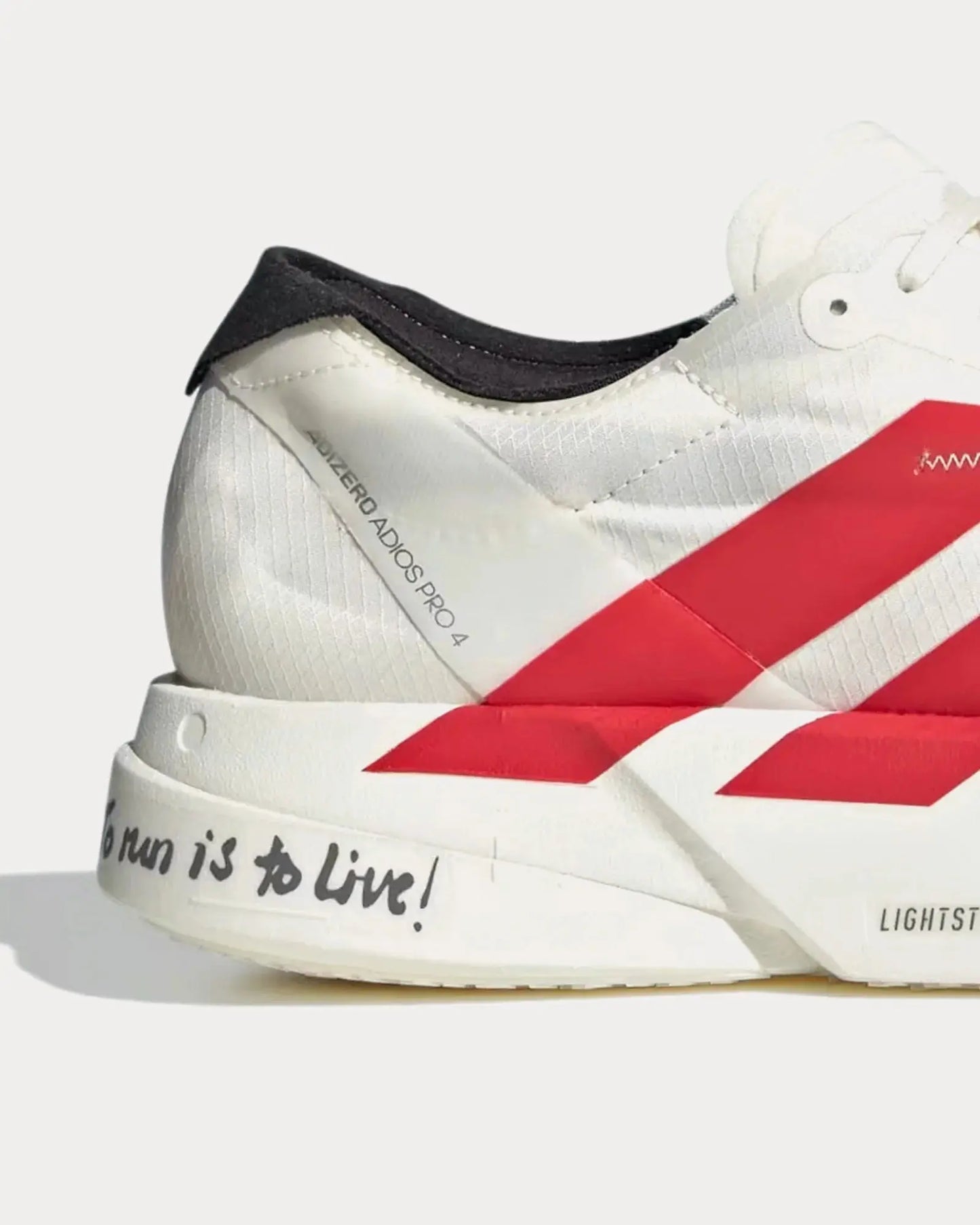 Adizero Adios Pro 4 Off White Better Scarlet Adidas