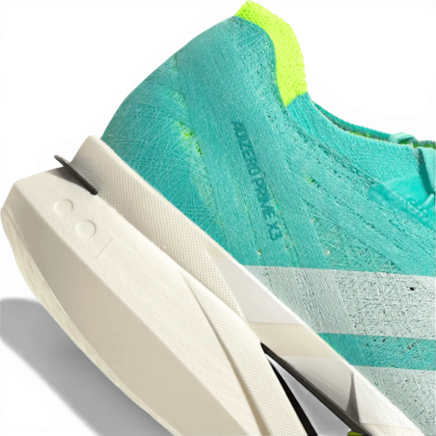 Adizero Prime X3 Strung Flash Aqua Lucid Lemon Adidas