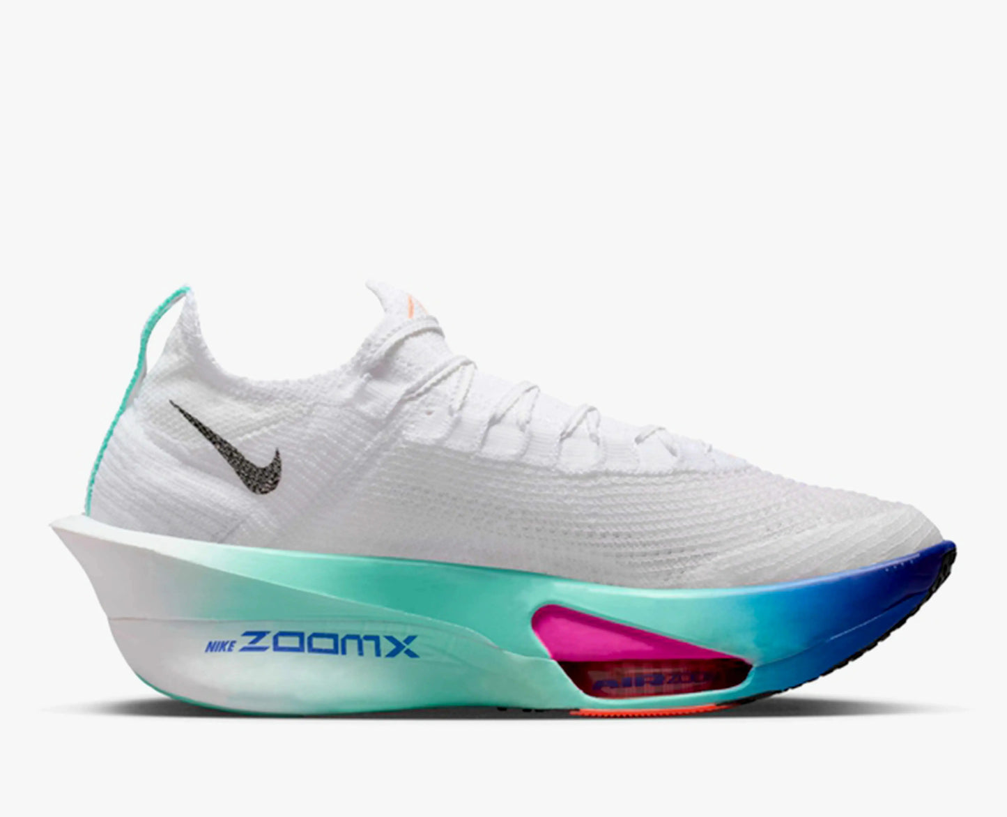 Air Zoom Alphafly Next% 3 - Blanc Bleu Vert Fuchsia Nike