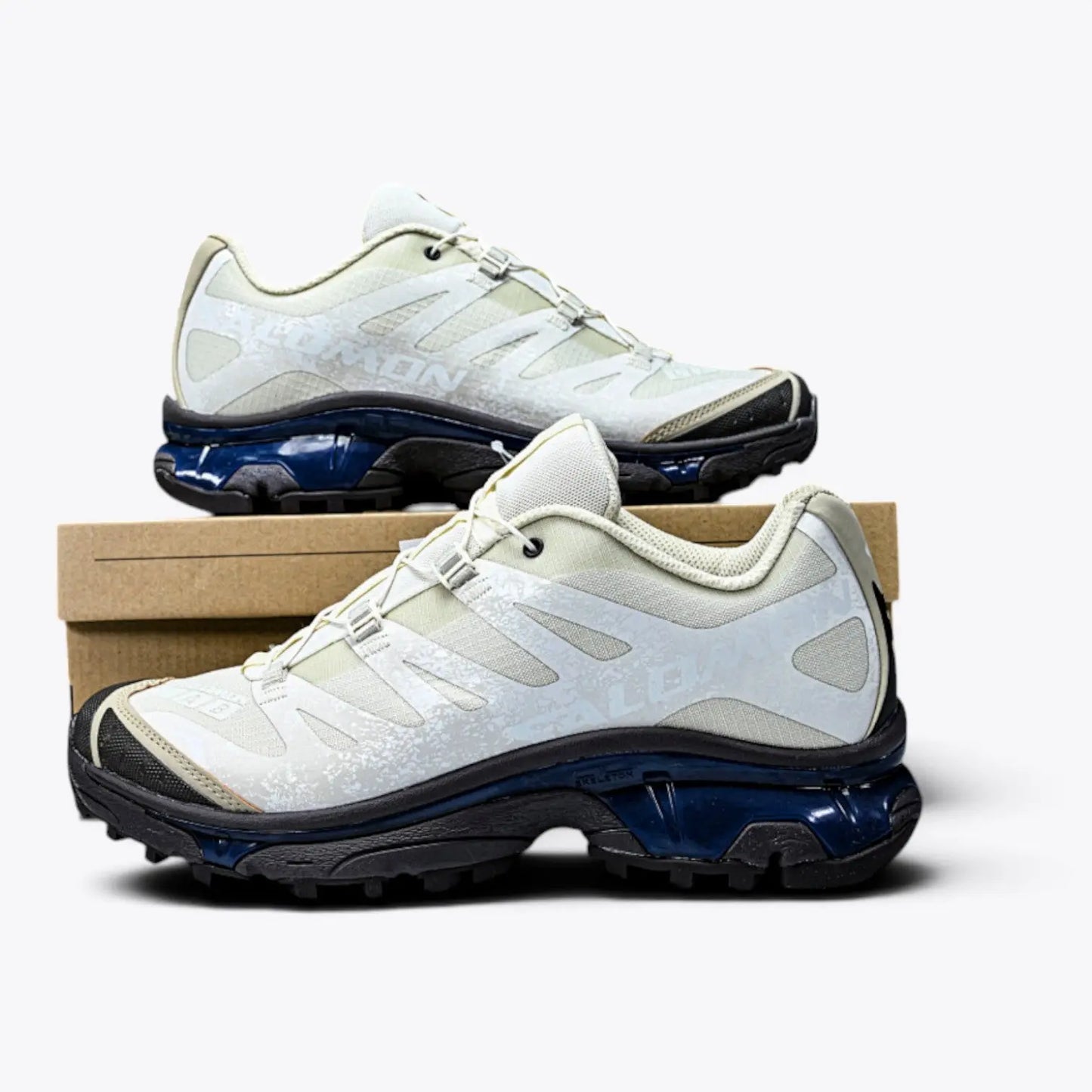 Salomon XT-4 OG Protective Vanilla Ice/Black Coffee/Dark Blue Salomon
