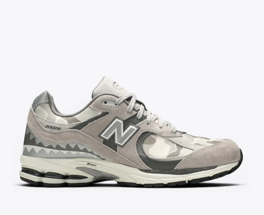 BAPE x New Balance 2002R Grey Camo Kawhi