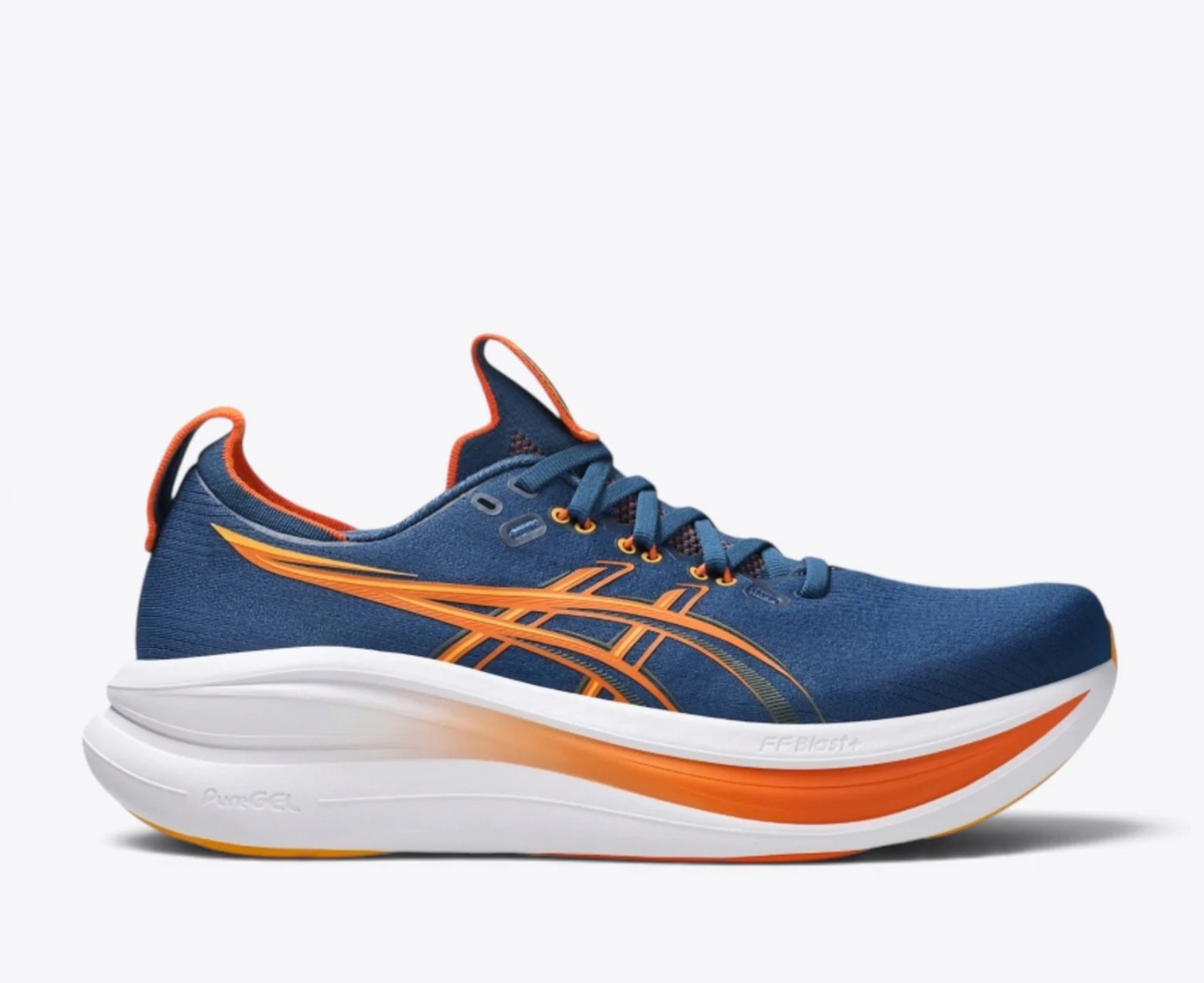 ASICS Gel-Nimbus 28 French Blue Bright Orange