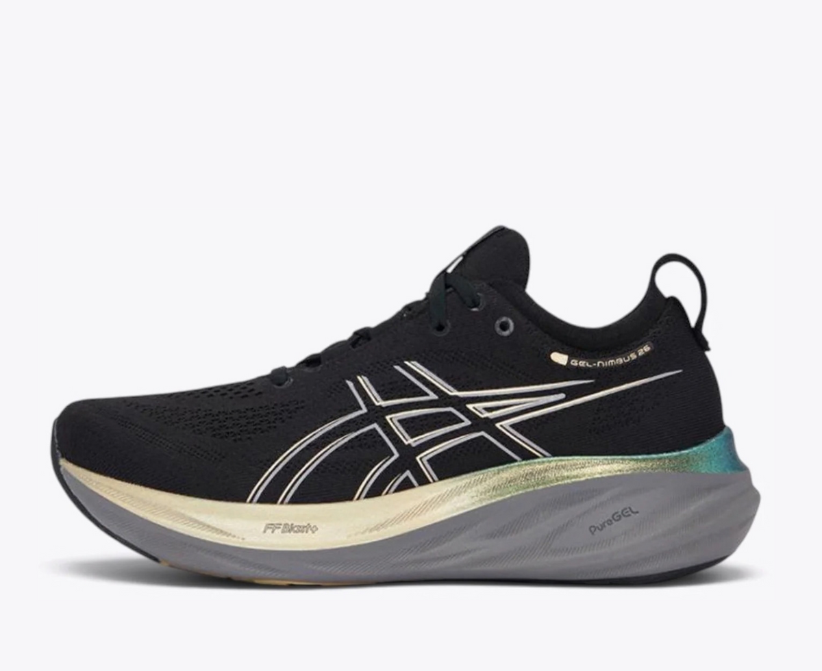 ASICS Gel-Nimbus 26 Platinum Black Champagne