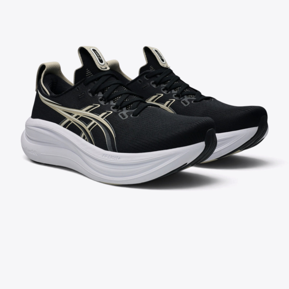 ASICS Gel-Nimbus 28 Extra Wide Black Feather Grey