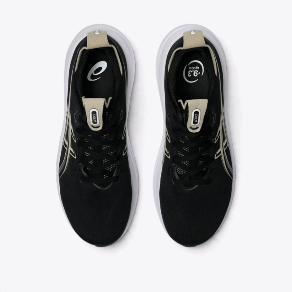 ASICS Gel-Nimbus 28 Extra Wide Black Feather Grey