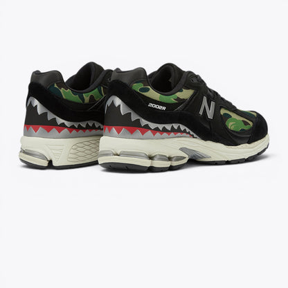 BAPE x New Balance 2002R Black Camo Apes Together Strong