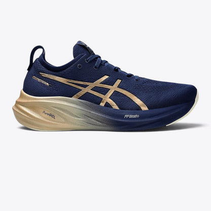 ASICS Gel-Nimbus 26 Platinum Blue Expanse Champagne