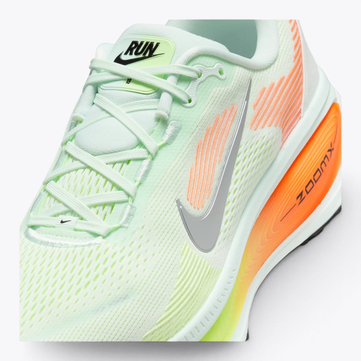 Nike Vomero 18 Barely Green Hyper Crimson