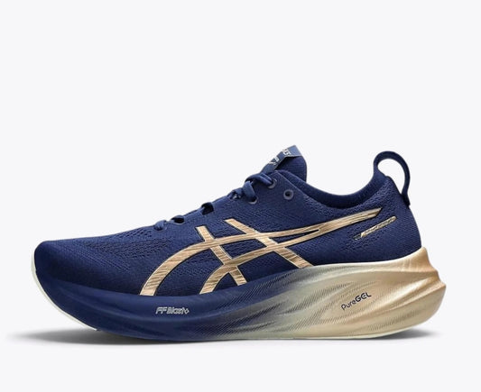 ASICS Gel-Nimbus 26 Platinum Blue Expanse Champagne Asics