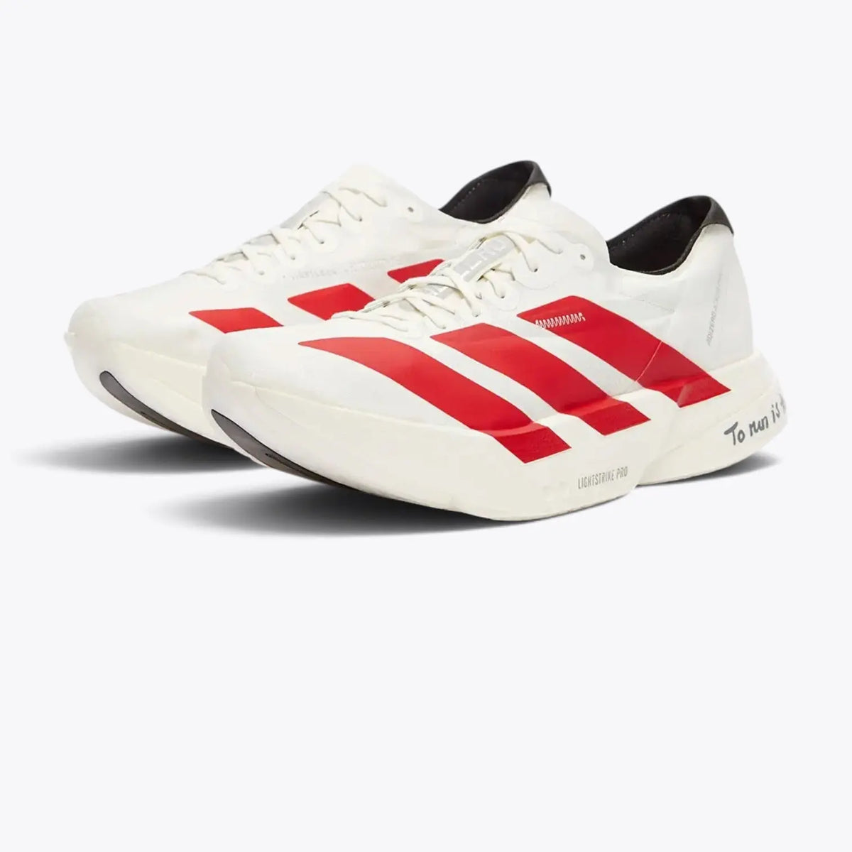Adidas Adizero Adios Pro 4 Off White Better Scarlet Adidas