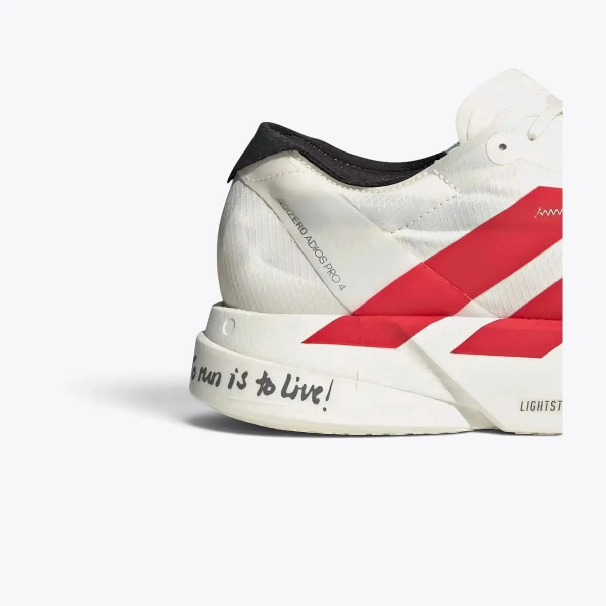 Adidas Adizero Adios Pro 4 Off White Better Scarlet Adidas