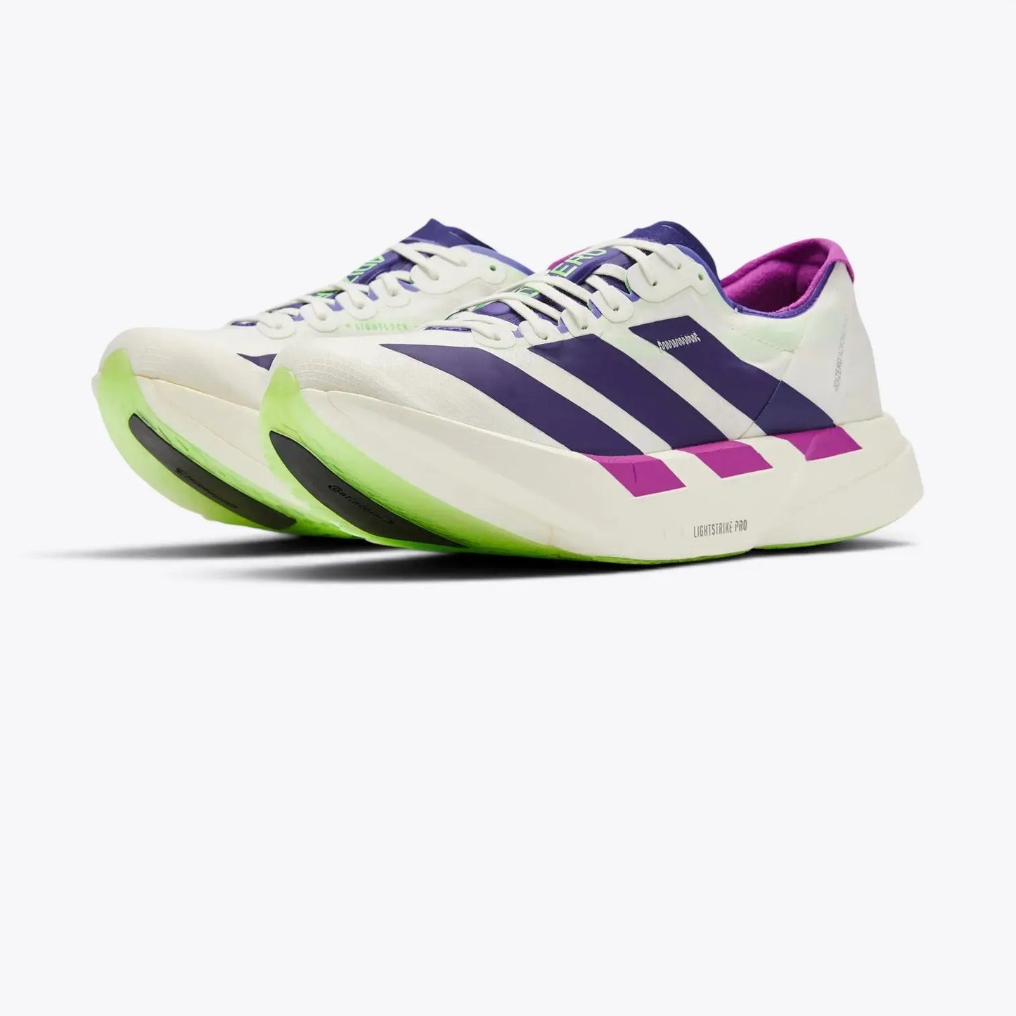 Adidas Adizero Adios Pro 4 White Purple Lime Adidas