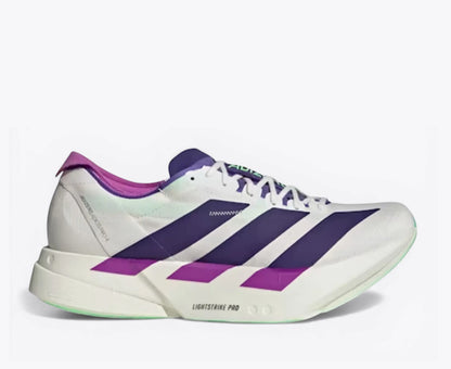 Adidas Adizero Adios Pro 4 White Purple Lime Adidas