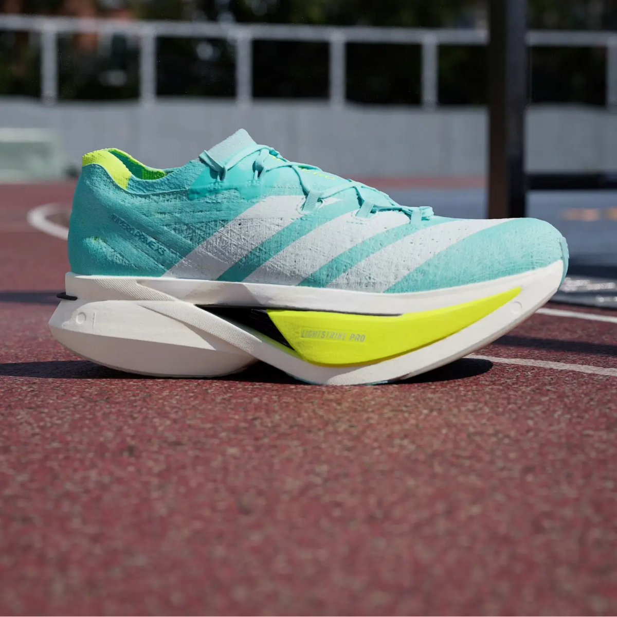 Adidas Adizero Prime X3 Strung Flash Aqua Lucid Lemon Adidas