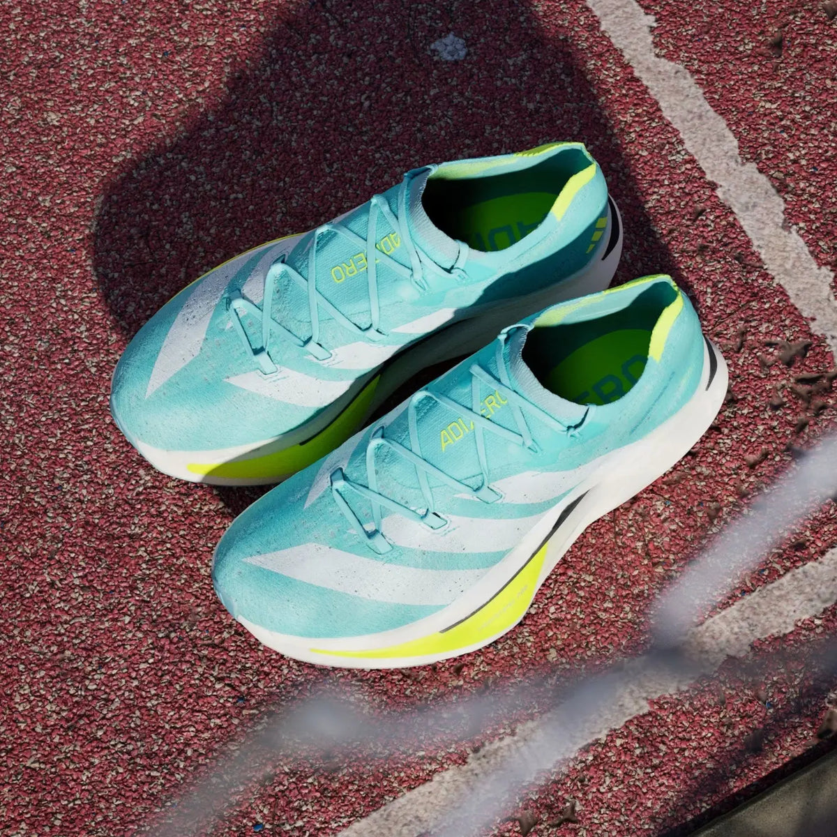 Adidas Adizero Prime X3 Strung Flash Aqua Lucid Lemon Adidas