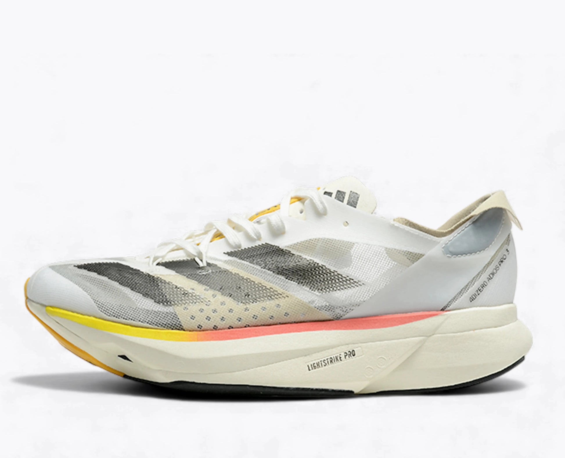 Adizero Adios Pro 3 - Blanc Jaune Orange Adidas