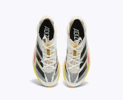 Adizero Adios Pro 3 - Blanc Jaune Orange Adidas