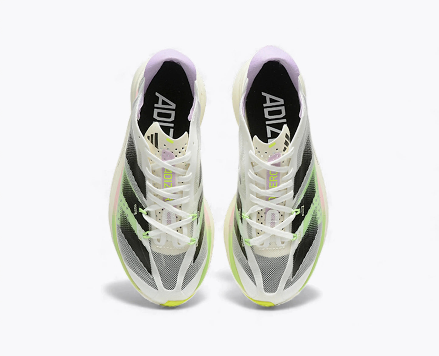 Adizero Adios Pro 3 - Blanc Vert Rose Pâle Adidas