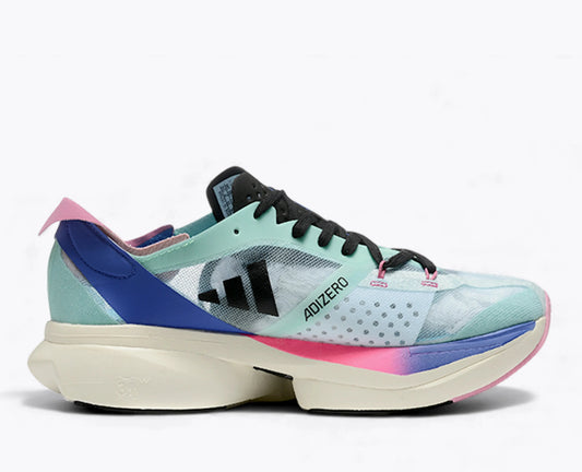 Adizero Adios Pro 3 - Bleu Ciel Rose Violet Adidas