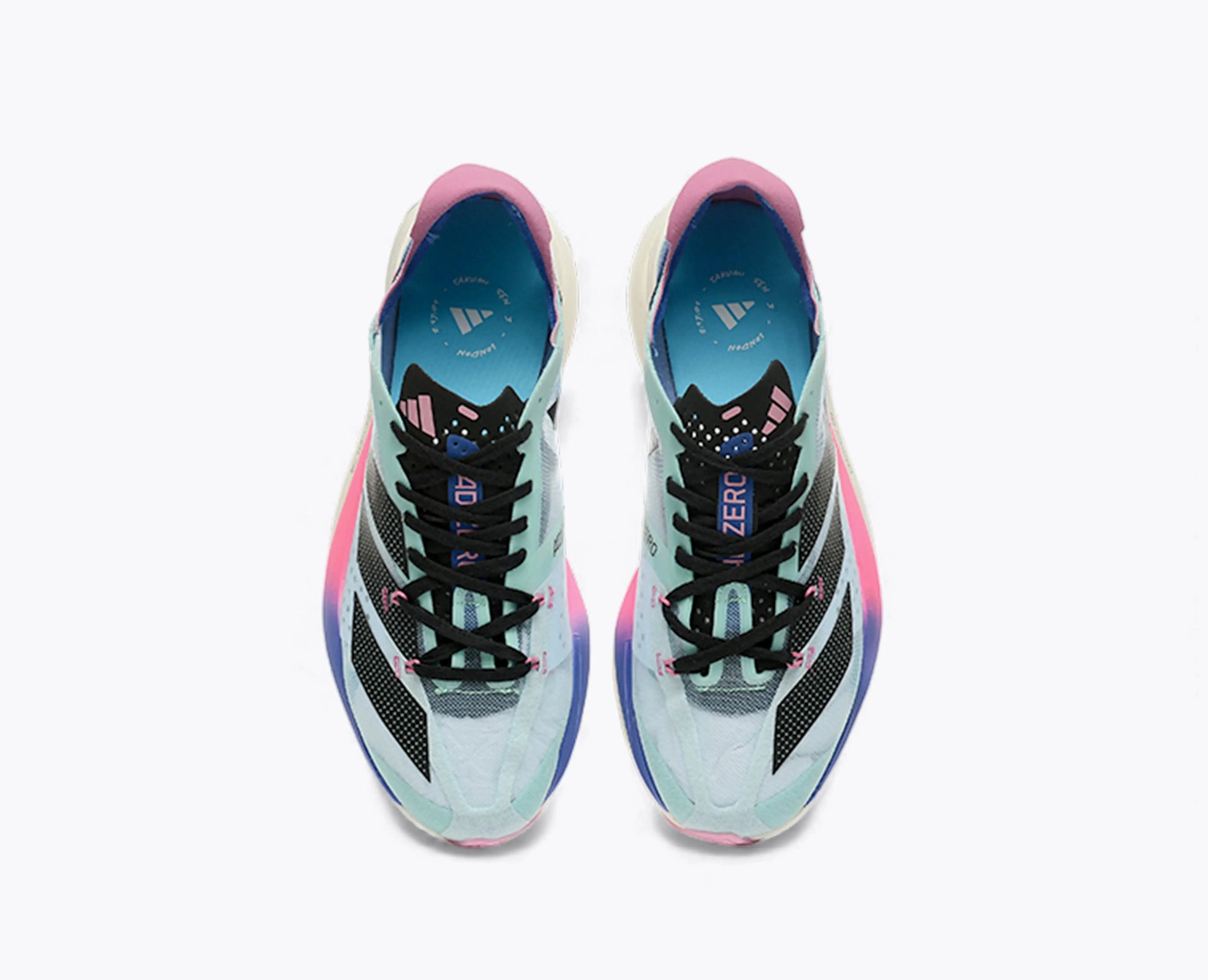 Adizero Adios Pro 3 - Sky Blue Pink Purple Adidas