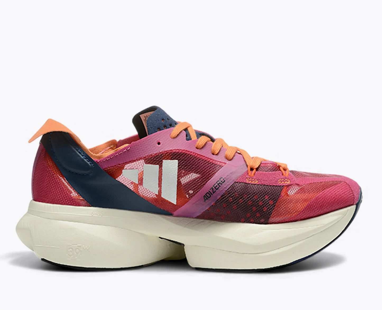 Adizero Adios Pro 3 - Fushia Rouge Orange Adidas