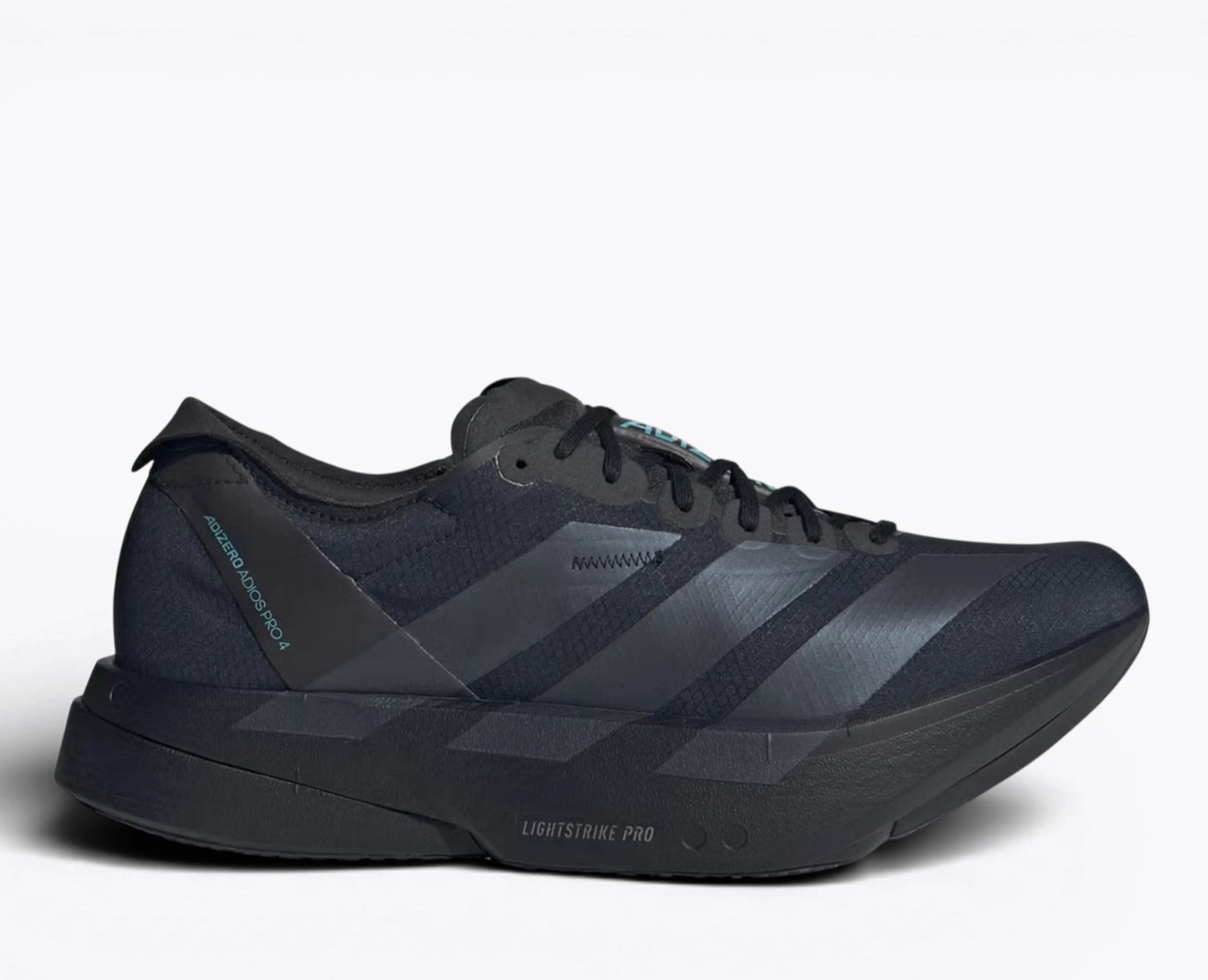 Adizero Adios Pro 4 Black Core Black Powder Teal Adidas