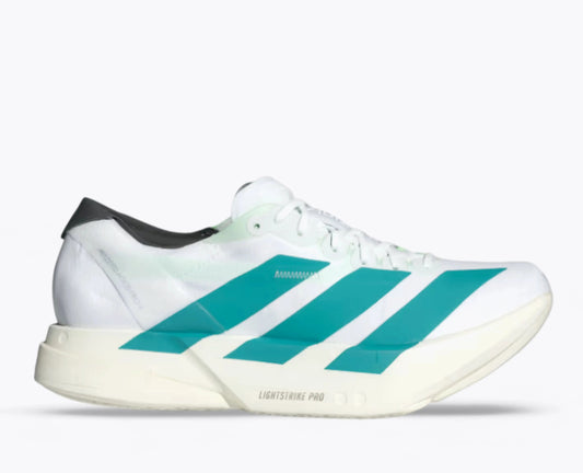 Adizero Adios Pro 4  Blanc bleu Adidas