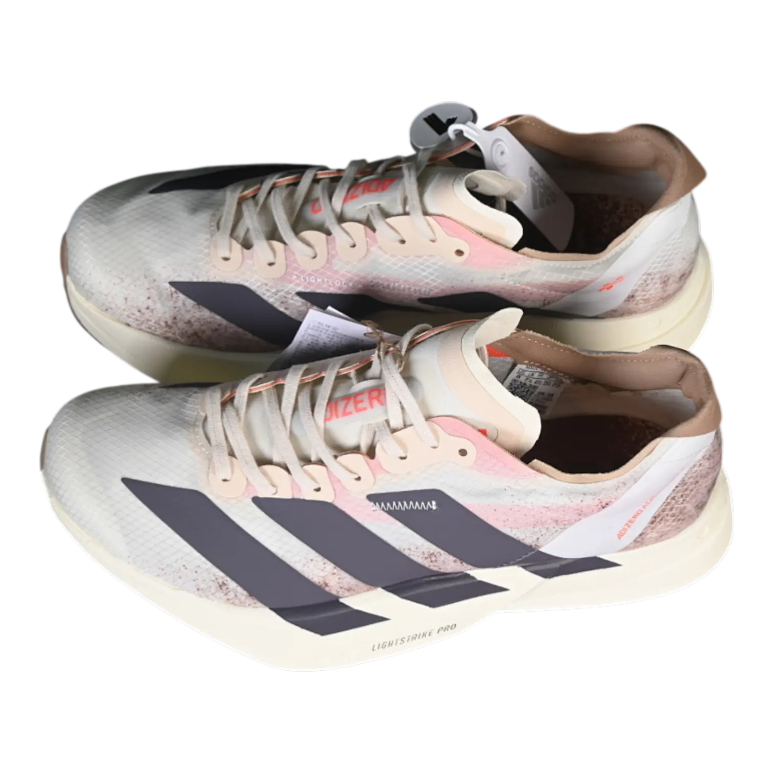 Adizero Adios Pro 4 Chalk White Grey Strata Adidas