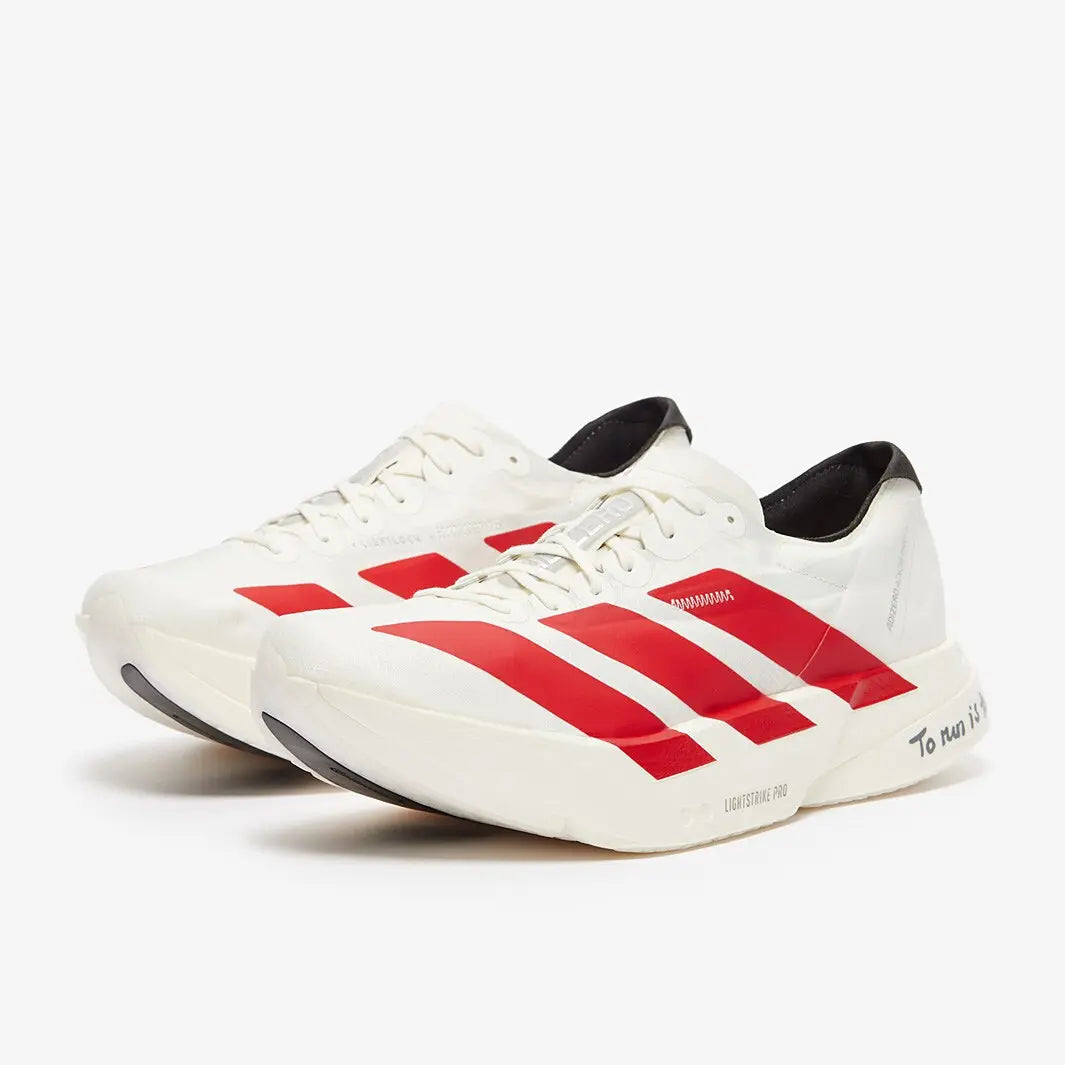Adizero Adios Pro 4 Off White Better Scarlet Adidas
