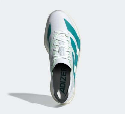 Adizero Adios Pro 4 White Pulse Teal Adidas