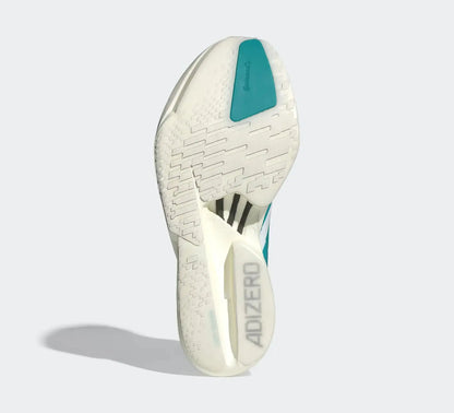 Adizero Adios Pro 4 White Pulse Teal Adidas