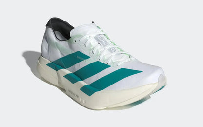 Adizero Adios Pro 4 White Pulse Teal Adidas