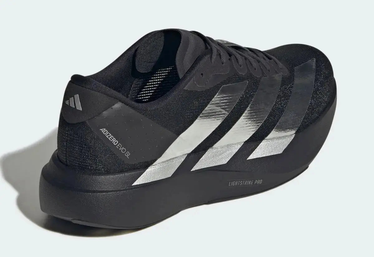 Adizero Evo SL Metallic Stripes Black Silver Adidas
