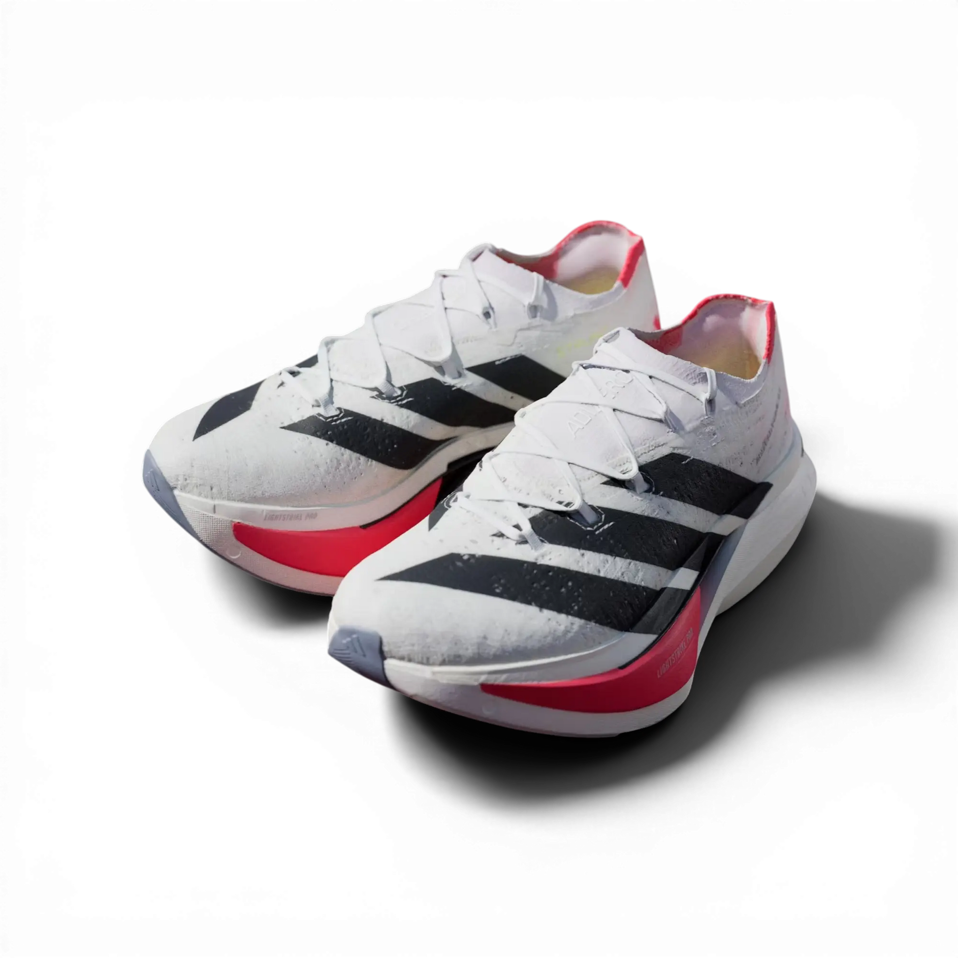 Adizero Prime X3 Strung Cloud White Lucid Red Adidas