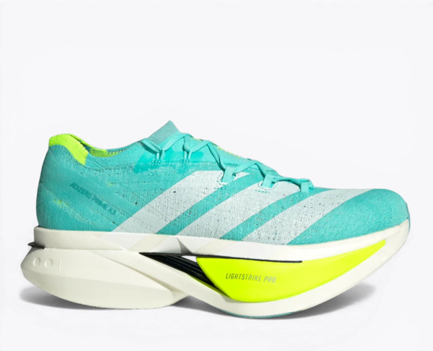 Adizero Prime X3 Strung Flash Aqua Lucid Lemon Adidas