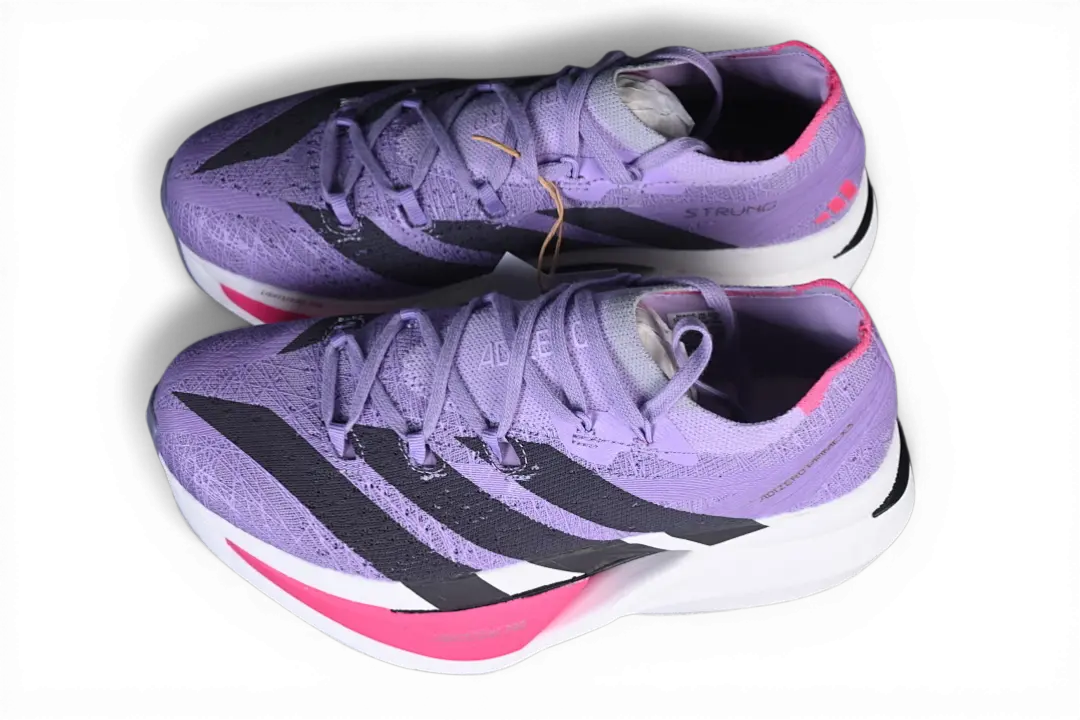 Adizero Prime X3 Strung Powder plum black pink Adidas
