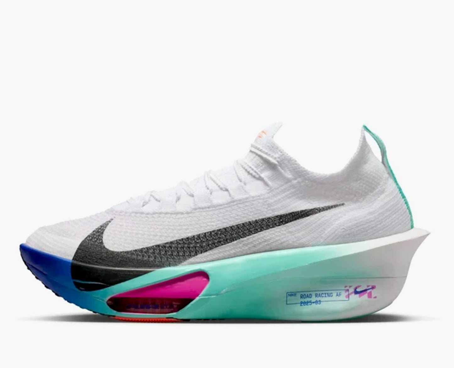 Air Zoom Alphafly Next% 3 - Blanc Bleu Vert Fuchsia Nike