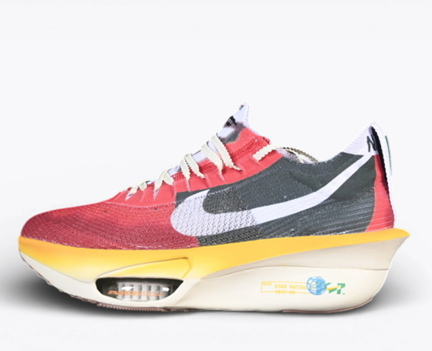 Alphafly 3 - Rouge Noir Jaune - RunningUpscale.com