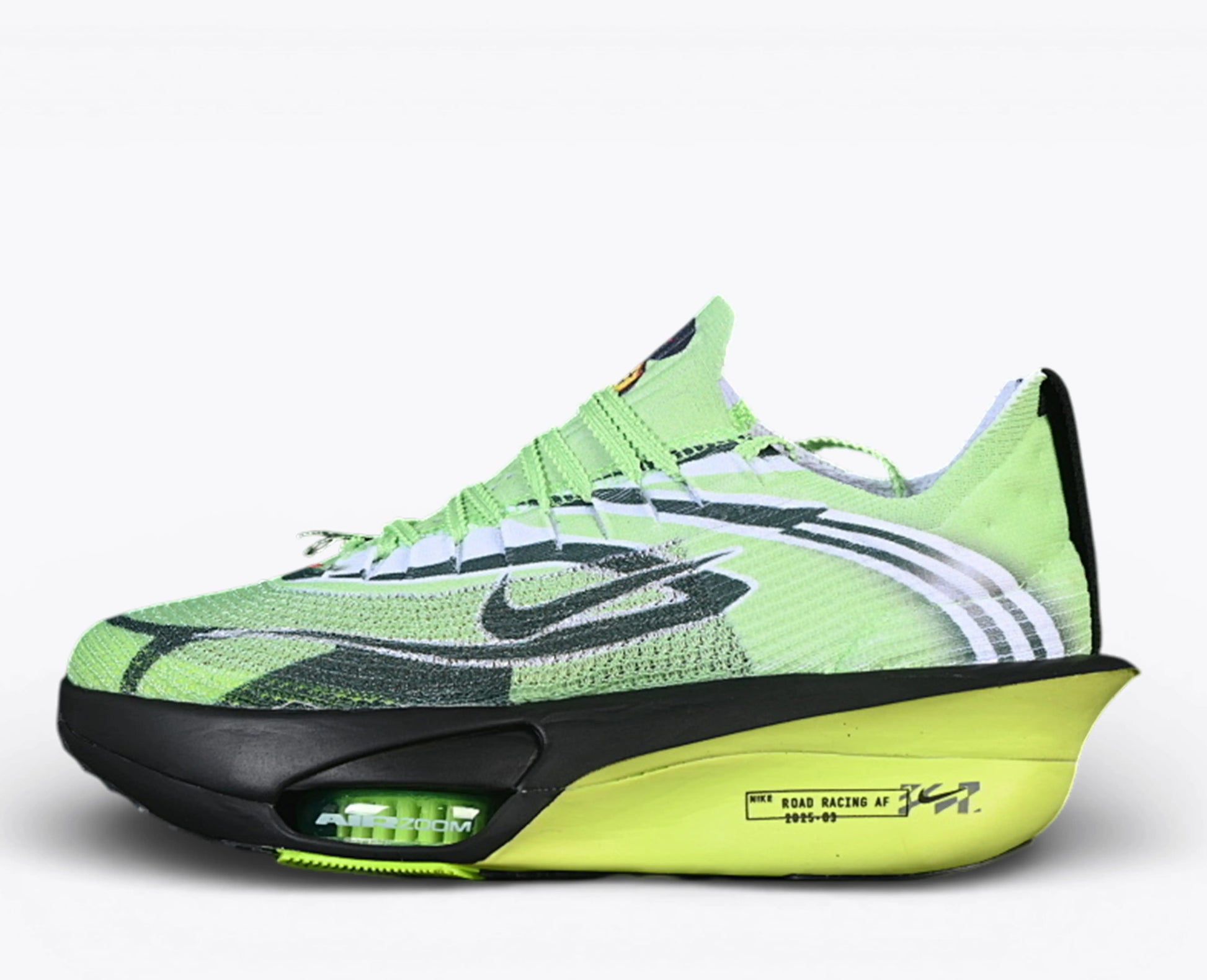 Alphafly 3 - Vert Noir Jaune - RunningUpscale.com