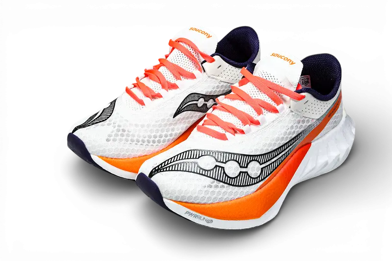 Endorphin Pro 4 - Blanc Orange - RunningUpscale.com