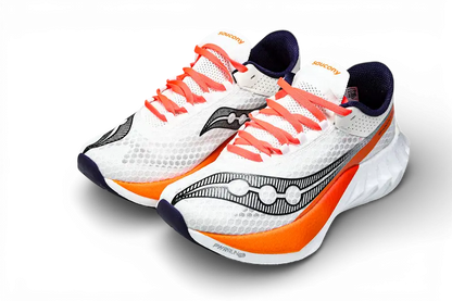 Endorphin Pro 4 - Blanc Orange - RunningUpscale.com