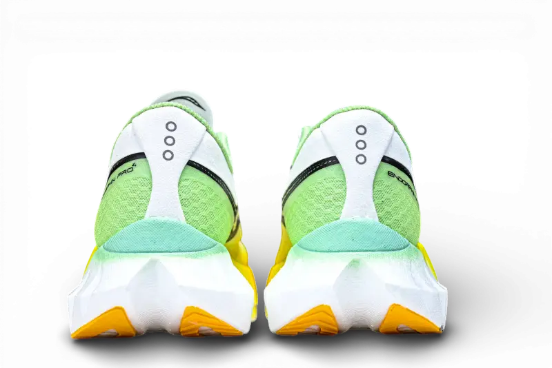 Endorphin Pro 4 - blanche jaune - RunningUpscale.com