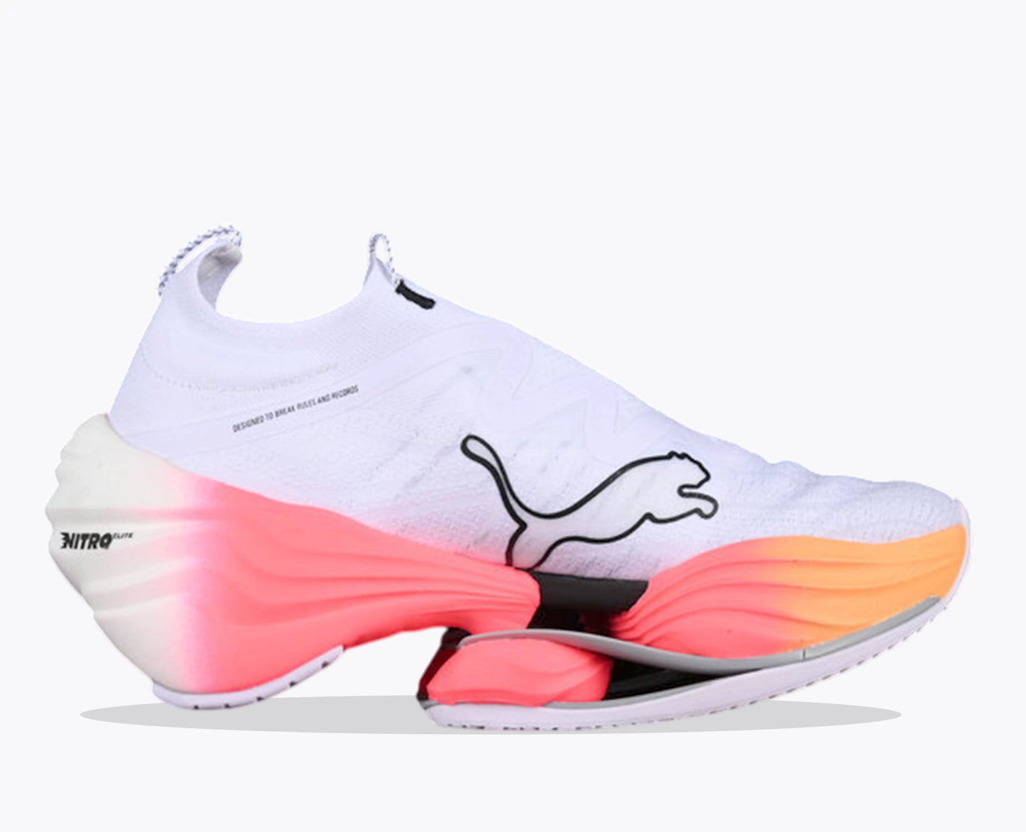 Fast RB Nitro Élite Blanc Noir - RunningUpscale.com