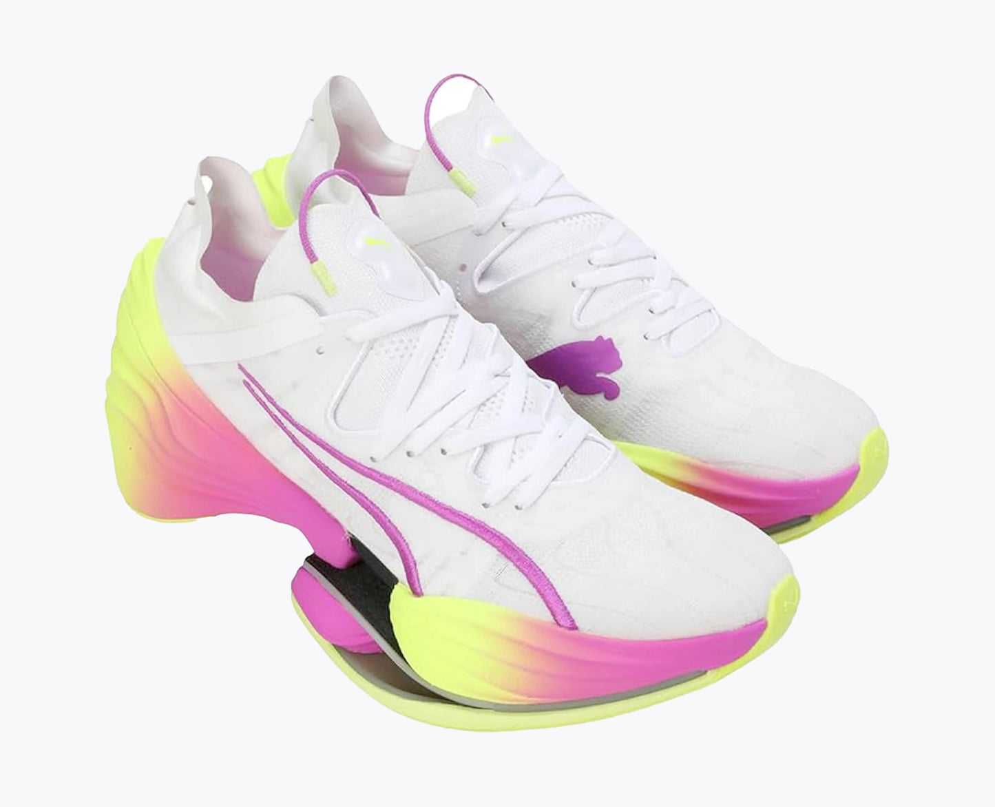 Fast RB Nitro Élite Blanche Jaune Violet - RunningUpscale.com