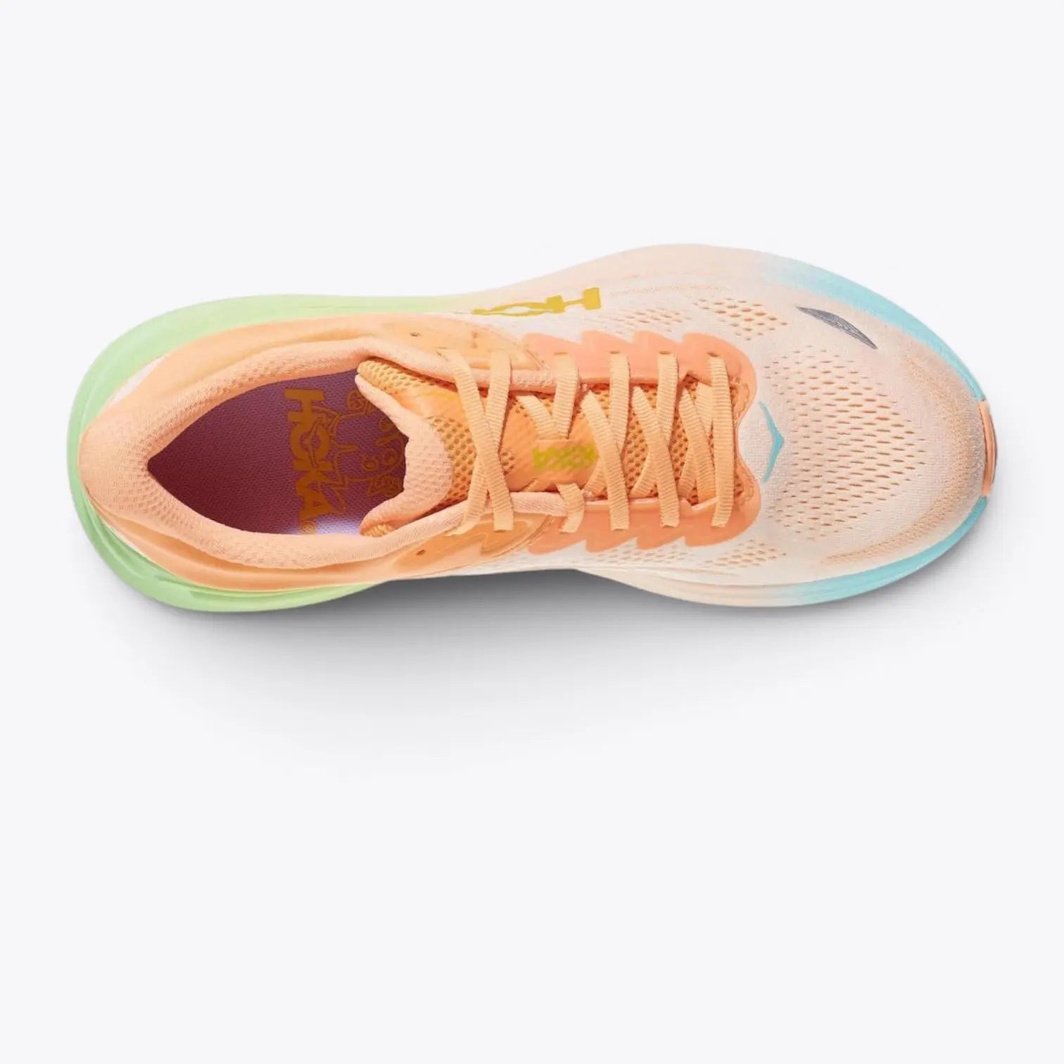 Hoka Bondi 9 Frost Pale Tangerine Hoka