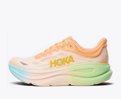 Hoka Bondi 9 Frost Pale Tangerine Hoka