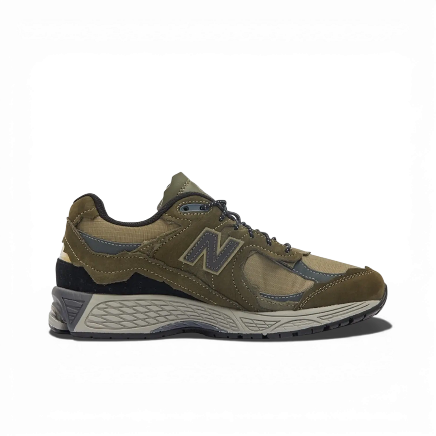 NB 2002R Protection Vert kaki - RunningUpscale.com