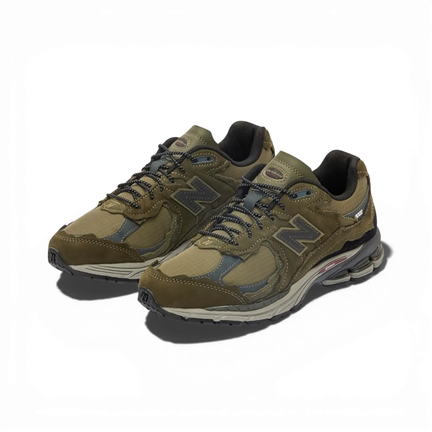 NB 2002R Protection Vert kaki - RunningUpscale.com