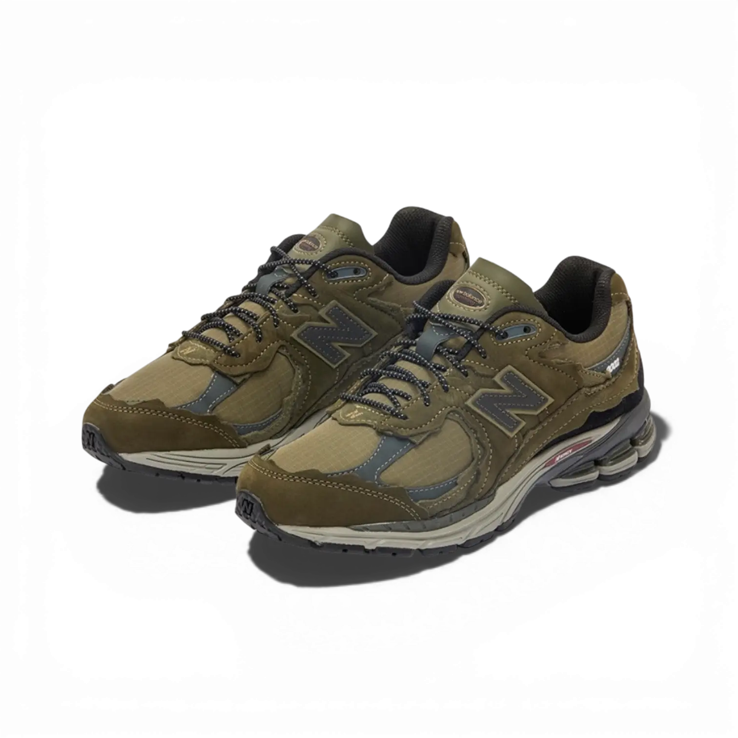 NB 2002R Protection Vert kaki - RunningUpscale.com